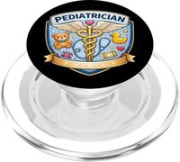 Pediatra Pediatra Médico Médico Pediatría Insignia PopSockets PopGrip para MagSafe