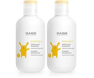 Pediatric Champú Extrasuave, 200 ml. - BABE (Paquete de 2)