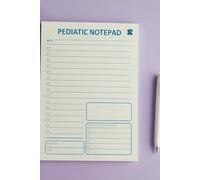 Pediatric Medicine Provider Notepad: A Practical Tool for Pediatric Care and Patient Notes