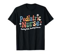 Pediatric Nurse Healing Kids Touching Futures Appreciation Camiseta
