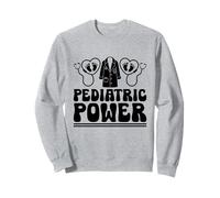 Pediatric Power Kids Médico Pediatría Pediatras Infantiles Sudadera