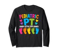 Pediatric PT Little Step Counts Pediatric Physical Therapist Manga Larga