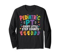 Pediatric PT Little Step Counts Pediatric Physical Therapist Manga Larga