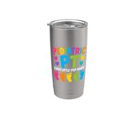 Pediatric PT Little Step Counts Pediatric Physical Therapist Vaso térmico de acero inoxidable de doble pared