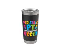Pediatric PT Little Step Counts Pediatric Physical Therapist Vaso térmico de acero inoxidable de doble pared