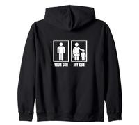 Pediátrico Doctor Tu Hijo Mi Hijo Papá Mamá Divertido Pediatra Sudadera con Capucha