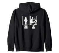 Pediátrico Doctor Tu Mamá Mi Mamá Hija Divertido Pediatra Sudadera con Capucha