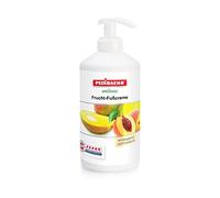 Pedibaehr Bálsamo para pies con manteca de mango y aceite de semilla de melocotón, cuidado de pies para todo tipo de piel, 500 ml, con dispensador