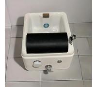 Pedicura profesional mejorada: baños de pies portátiles con boquillas manuales y masajes por chorro de pulso. Cuenta con iluminación LED de 7 colores, adecuada para uso doméstico y salón