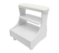 Pedicura Reposapiés, Taburete De Baño De Pies Con Ruedas, Sillas De Pedicura Taburete De Manicura Con Cajón Y Freno, Carro De Baño Móvil 20kg Capacidad De Carga Para El Hogar Spa Y Salón