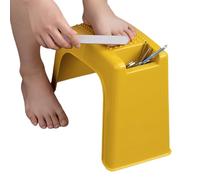Pedicure Chair, SPA Seat, Non Slip Manicure Footrest Stool, Comfortable Foot Support Massage Grooming, Portable Chair for Women Men Home Living Room Salon Bathroom Sturdy Travel Use