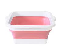 Pedicure Foot Tub - Colapsible Massage Container, Reflexology Soak Bucket, Non Skid Washing Vessel Equipment | Deep SPA Therepy System, Portable Cleaning Bath Tool Hotel Poolside Senior