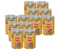 PEDIGREE Adult lata 12x1200g - alimento húmedo completo para perros adultos, con pollo en gelatina
