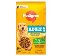 Pedigree Adulto Trozos De Perro Aves y Verduras 12 kg