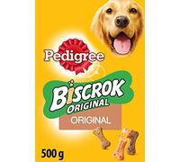 500 g Pedigree Galletas Biscrok de 3 Sabores para Perros