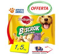 Pedigree BISCROK ORIGINAL 1,5 Kg - Galletas Crujientes Snack Para Perros