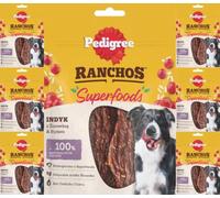 Pedigree Bocadillos para Perros RANCHOS Superfoods con Pavo 7 x 70 g