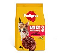 PEDIGREE Complete Comida Perros Pequeños y Mini Adult Buey Verduras (Pack de 6 x 1,4kg)
