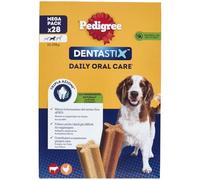 Pedigree Dentastix Daily Oral Care para Caner Talla Media Big Pack con 28 Stix