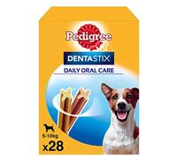 Pedigree Dentastix de uso diario para higiene oral para perros pequeños, 28 sticks