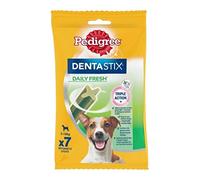 Pedigree Dentastix Fresh Premios para Perros Pequeños de Higiene Oral contra el Mal Aliento - Paquete de 10 x 110 gr - Total: 1100 gr
