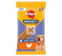 Pedigree Dentastix Snack Dental para la Higiene Oral de Perros Grandes (10 paquetes de 7ud)