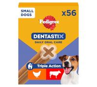 Pedigree Dentastix Snack Dental para la Higiene Oral de Perros Pequeños (1 Pack de 56ud)