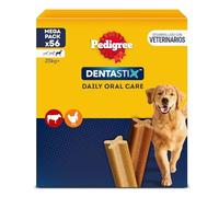 Pedigree Dentastix Snack Dental para la Higiene Oral de Perros Grandes (1 Pack de 56ud)