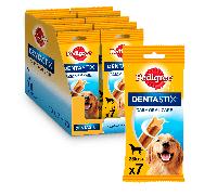 Pedigree Dentastix Snack Dental para la Higiene Oral de Perros Grandes (10 paquetes de 7ud)