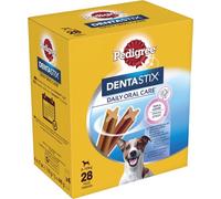 Pedigree Dentastix Snack Dental para la Higiene Oral de Perros Pequeños (1 paquete x 28uds)