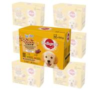 PEDIGREE DOGCARE - Bolsa húmeda (Mixta) Chunks in Jelly Junior 100 G Multipack Standard 84 x 100 g
