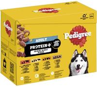 Pedigree DOGCARE Pouch Wet Protein+ (Mixed) Chunks in Jelly Adult 85G Multipack Standard 12x85g