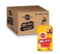 Pedigree Markies Galletas para Perro Rellenas (Pack de 12 x 500g)