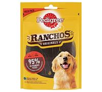 Pedigree - golosinas ranchos de carne para perro, 70 g