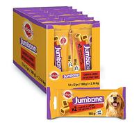 Pedigree Jumbone Huesos para Perros sabor Vacuno y Ave (Pack de 12 x 2ud)