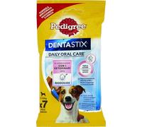 PEDIGREE Pack De 7 Dentastix De Uso Diario para La Limpieza Dental De Perros Pequeños 110 g