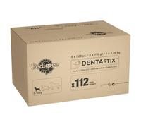 Pedigree Pack de Dentastix de uso Diario para la Limpieza Dental de Perros Pequeños (1 Pack de 112ud)