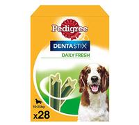 Pack Pedigree Dentastix Daily Fresh Menta 28 Uds 10-25 Kg