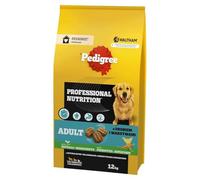 PEDIGREE® Adult Professional Nutrition 12kg con ave y verduras - alimento completo seco para perros adultos de razas grandes y medianas + ¡Sorpresa para tu Perro GRATIS!