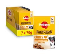 Pedigree Ranchos Cubes Pollo Snack para Perro Sabor Pollo 7 x 70g