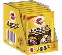 PEDIGREE Ranchos Originals Aperitivos complementario para Perros Adultos-Alimento para Mascotas, 70 g (Paquete de 7), 490