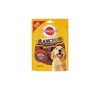 PEDIGREE Ranchos - Récompenses Riches en Boeuf pour Chien, 7 sachets de 70 g de friandises