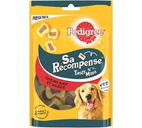 Pedigree Sa Récompense - Bocadillos con Relleno para Perro, golosinas con Carne y Aves de Corral, 6 bolsitas de 155 g
