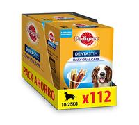 Pedigree Dentastix Snack Dental para la Higiene Oral de Perros Medianos MegaPack, 112 Unidad (Paquete de 1)