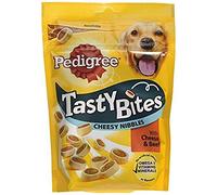 Pedigree Tasty Minis 8 x 140 g Bags, Dog Training Treats, Cheesy Nibbles with Cheese and Beef Flavoring, Packaging May Vary