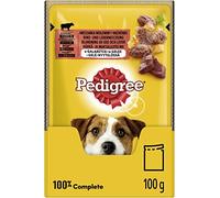 PEDIGREE Vital Protection - Bolsa de porciones con Mezcla de Vacuno y hígado en gelatina, 24 x 100 g