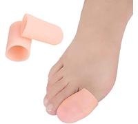 Pedimend Protectores de silicona para dedos de los pies grandes para ampollas, callos, pérdida de uñas de los pies, uñas encarnadas, alivio del dolor de fricción y más, para hombres y mujeres, cuidado
