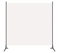 pedkit Biombo Divisor de 1 Panel Biombo Separador Separador de Ambientes Biombos de Dormitorio Blanco 175 x 180 cm
