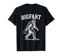 Pedo Divertido Bigfoot Pedos Sasquatch Big Foot Joke Hombres Mujeres Camiseta