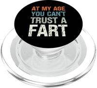 Pedo presente a mi edad no puedes confiar en un pedo divertido pedo PopSockets PopGrip para MagSafe